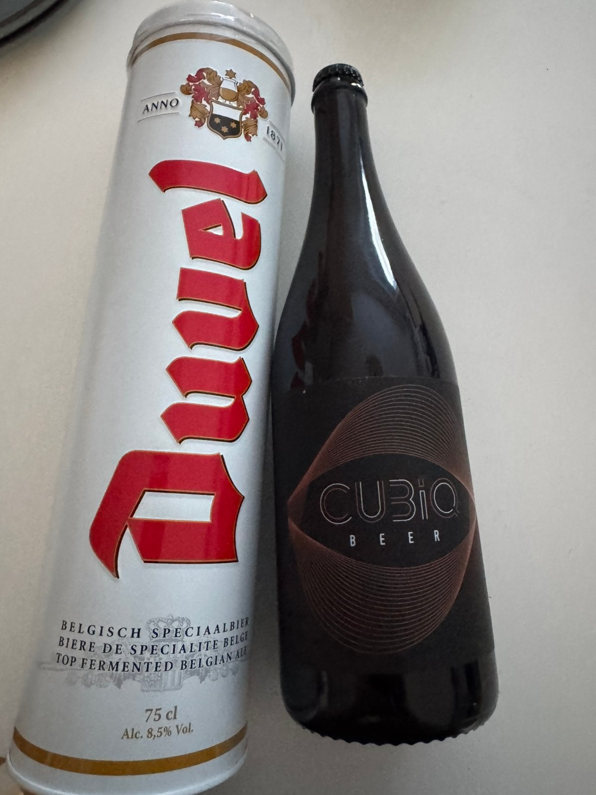 2 bouteilles de bière Duvel, Enlèvement ou Envoi, Comme neuf, Duvel