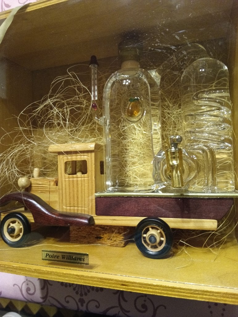 Coffret Poire Williams– Coffret bois artisanal original, Collections, Enlèvement, Neuf, Autres régions, Autres types