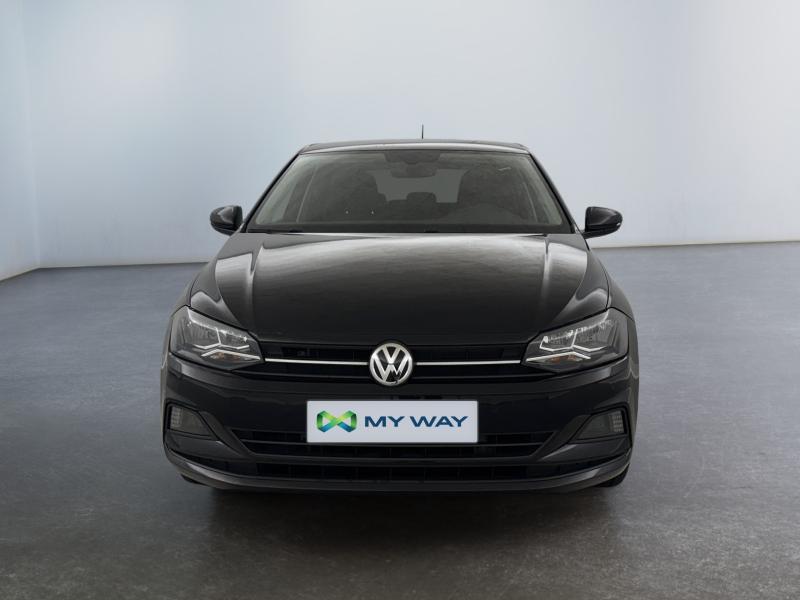 Volkswagen Polo IQ.Drive*GPS*Carplay*Capteurs Av/Ar*clim, Euro 6, 95 pk, Zwart, Bedrijf