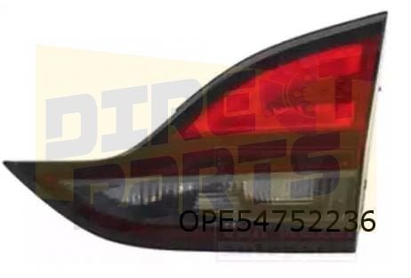 Opel Zafira / Zafira C Tourer achterlicht Rechts binnen (LED, -, Verzenden, -, Opel