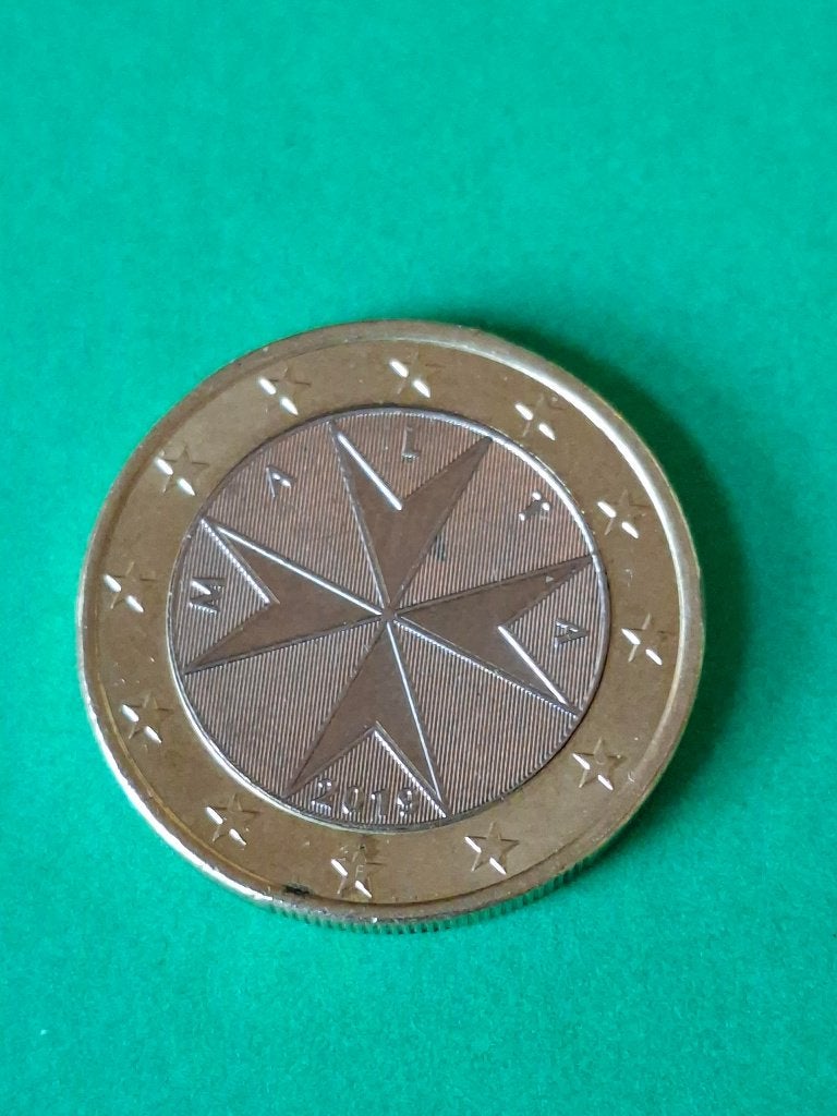 2019 Malte 1 euro, rare, Envoi, Malte, 1 euro, Monnaie en vrac