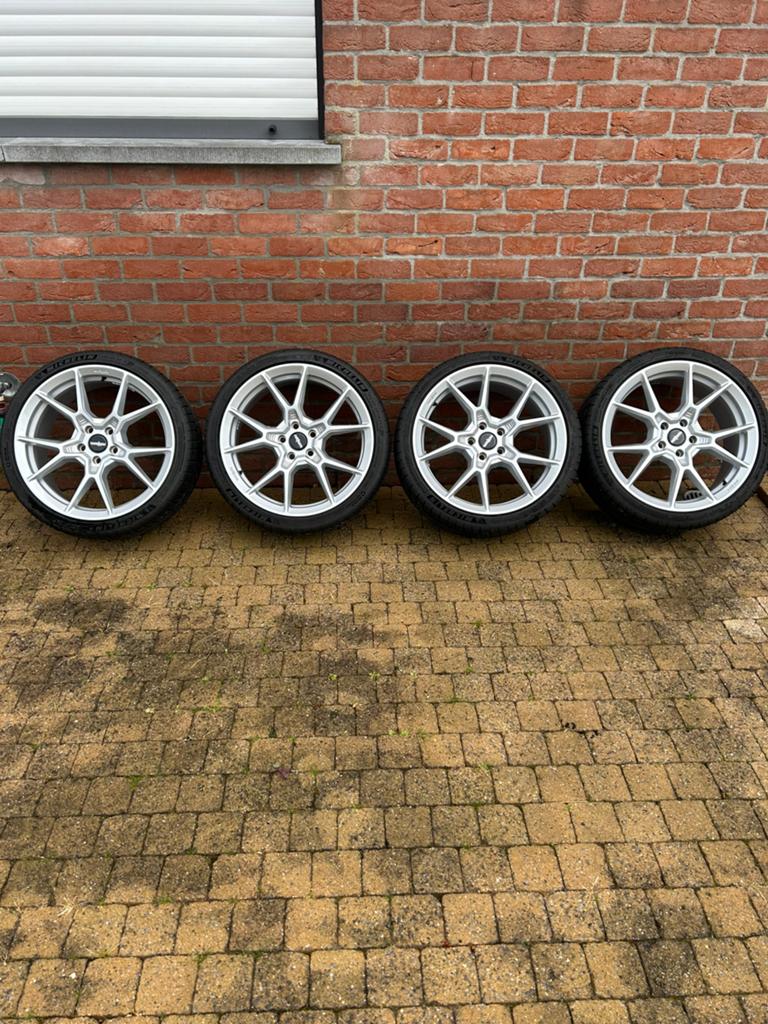 19 inch Rotiform KPR met michelin ps4’s 5x112, Auto-onderdelen, Ophalen, 19 inch, Velg(en)