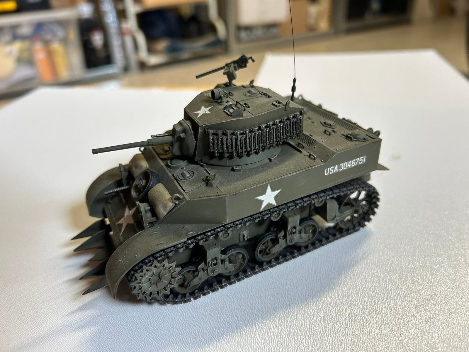 Stuart tank tweede wereldoorlog, Enlèvement, Utilisé