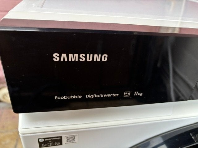Machine à laver Samsung EcoBubble 11 kg, Electroménager, 1200 à 1600 tours, Comme neuf, Chargeur frontal, Enlèvement