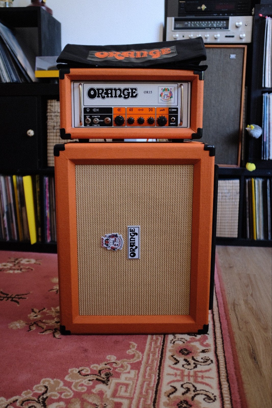 Ampli Orange OR15 + Cab PPC112, Enlèvement