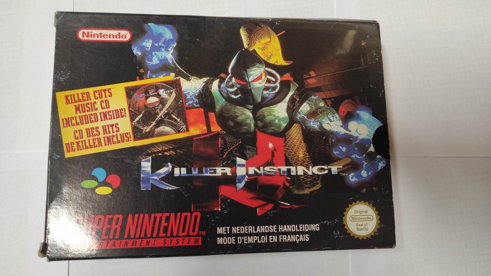 Nintendo Killer Instinctndoos en handleiding, Games en Spelcomputers, Ophalen, Gebruikt, Avontuur en Actie