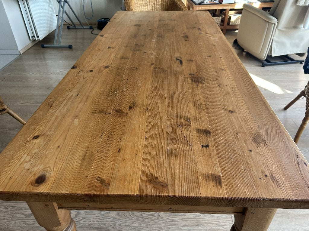 eettafel, Huis en Inrichting, Ophalen, Eikenhout, 50 tot 100 cm, Vijf personen of meer