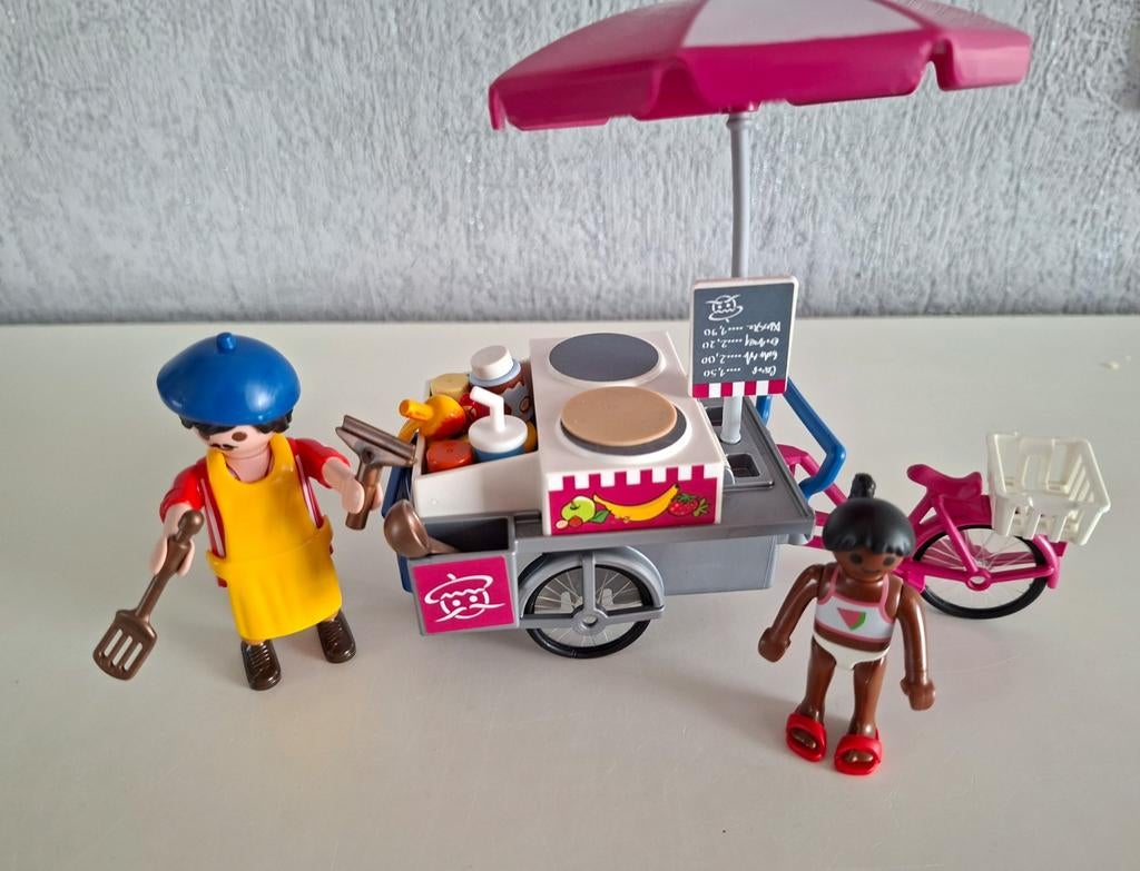 Playmobil set nr. 70615 :  crepesverkoper, Ophalen of Verzenden