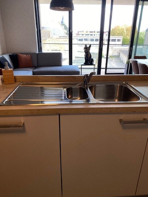Afwasbak met kraan, Huis en Inrichting, Keuken | Keukenelementen, Ophalen, Zo goed als nieuw, 50 tot 100 cm