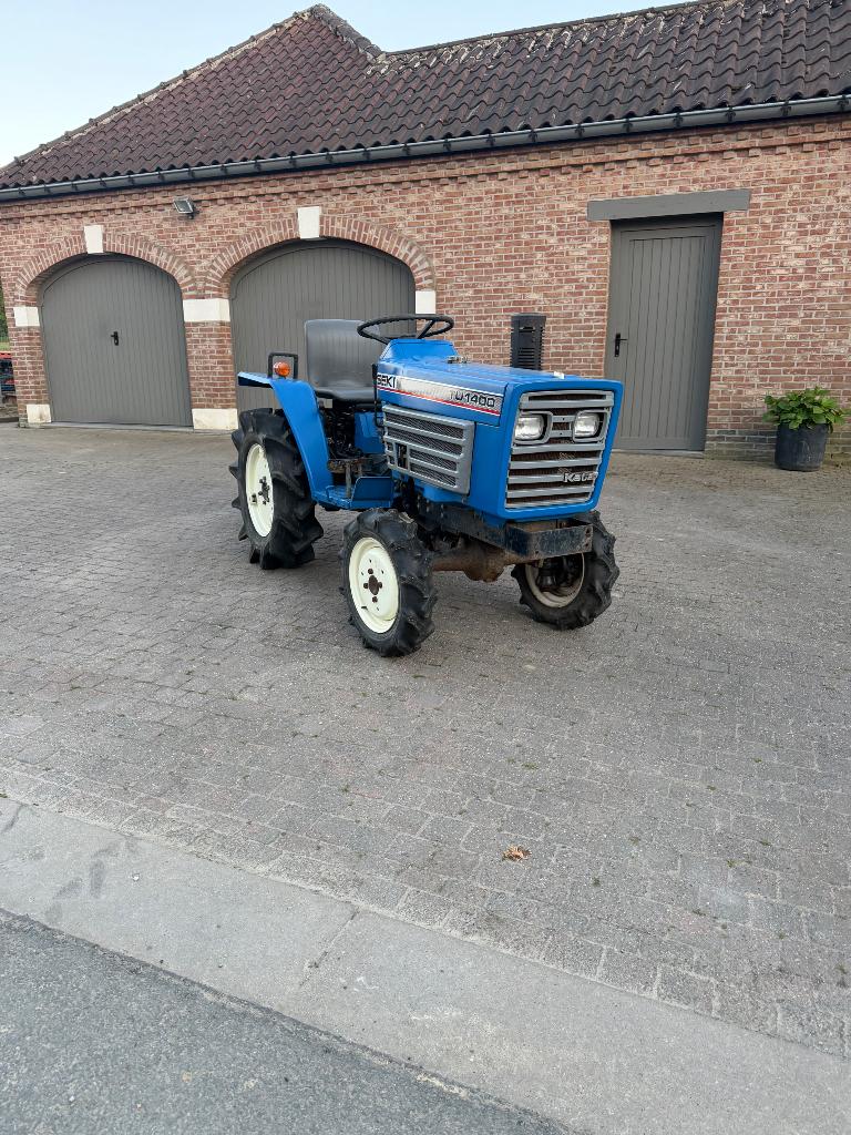 *prachtige iseki tu1400 17pk 3cil 4x4 652uren minitractor!*, Verzenden, Tot 80 Pk, Overige merken, Tot 2500