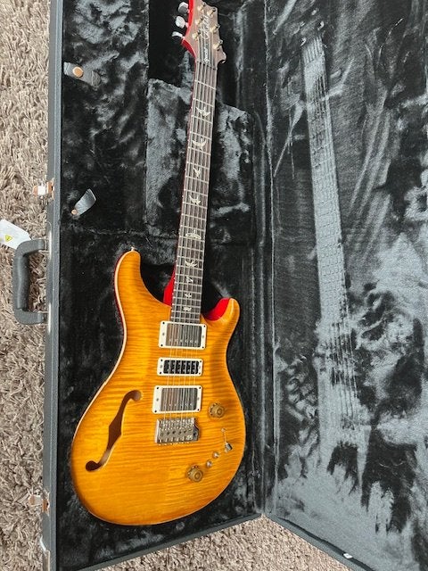 PRS Special Semi-Hollow McCarty Sunburst 2024, Enlèvement, Comme neuf, Semi-solid body, Paul Reed Smith