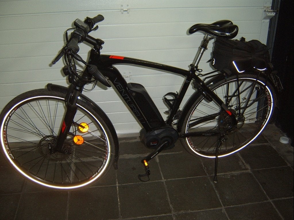 Speedpedelec  Venturelli, Ophalen
