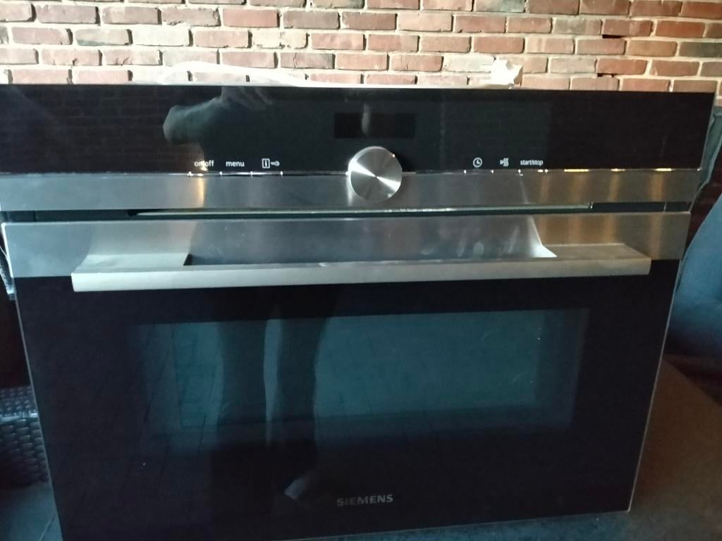 SIEMENS INBOUW OVEN CM633GBS1/40, Ophalen, Zo goed als nieuw, Oven met grill, Inbouw