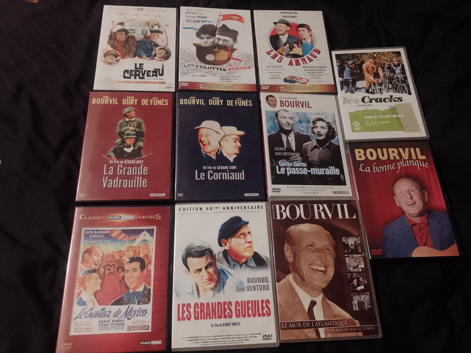 Te koop in dvd-films Bourvil, Cd's en Dvd's, Actiekomedie, Frans, Vanaf 9 jaar, Ophalen of Verzenden