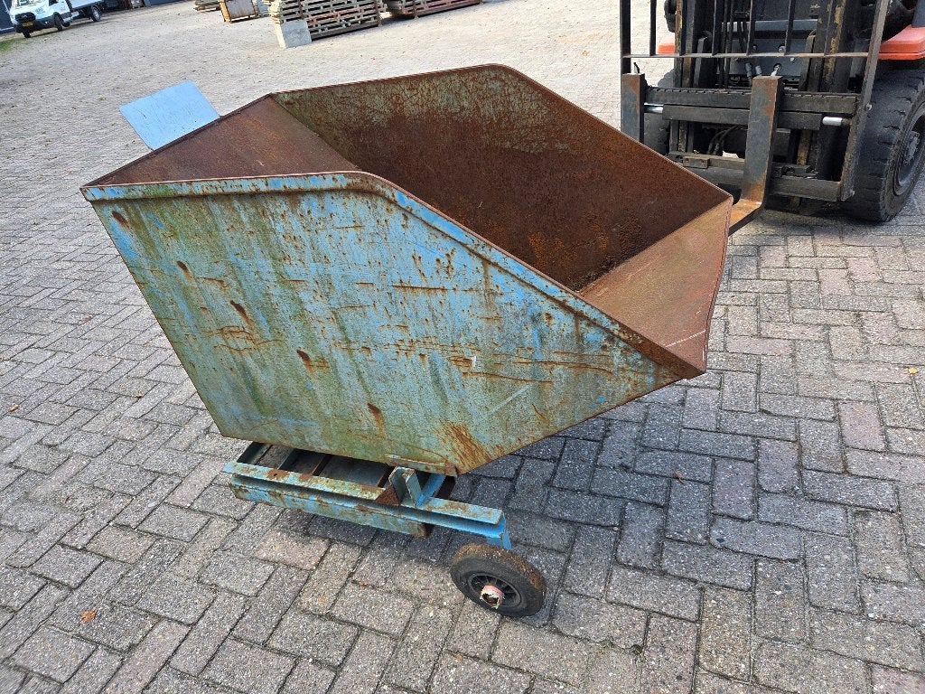 Kiep kantel bak  voor heftruck, Doe-het-zelf en Bouw, Ophalen, Gebruikt