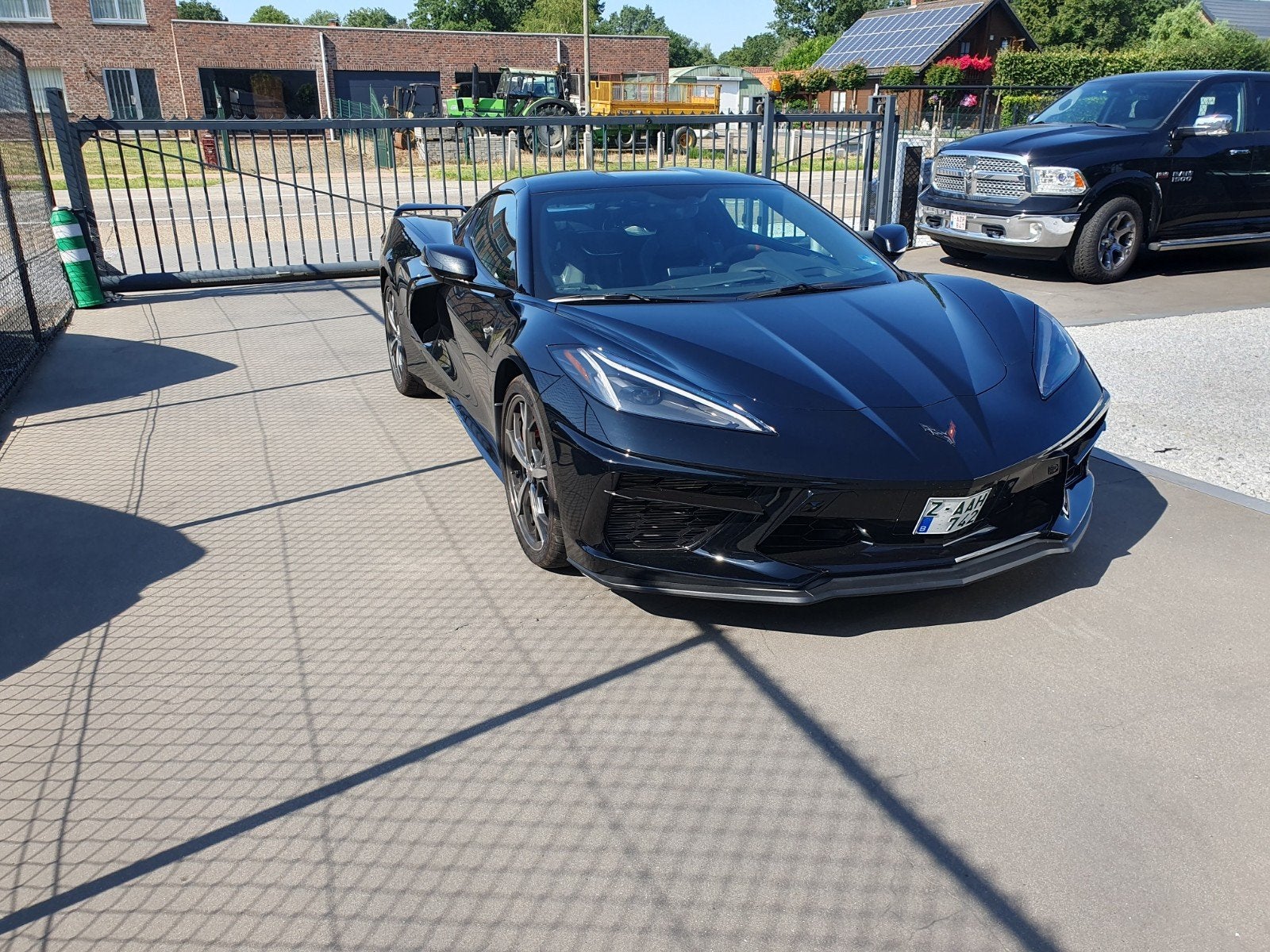 chevrolet corvette c8 3000km BTW aftrekbaar, Auto's, Automaat, Achterwielaandrijving, Cabriolet, Zwart