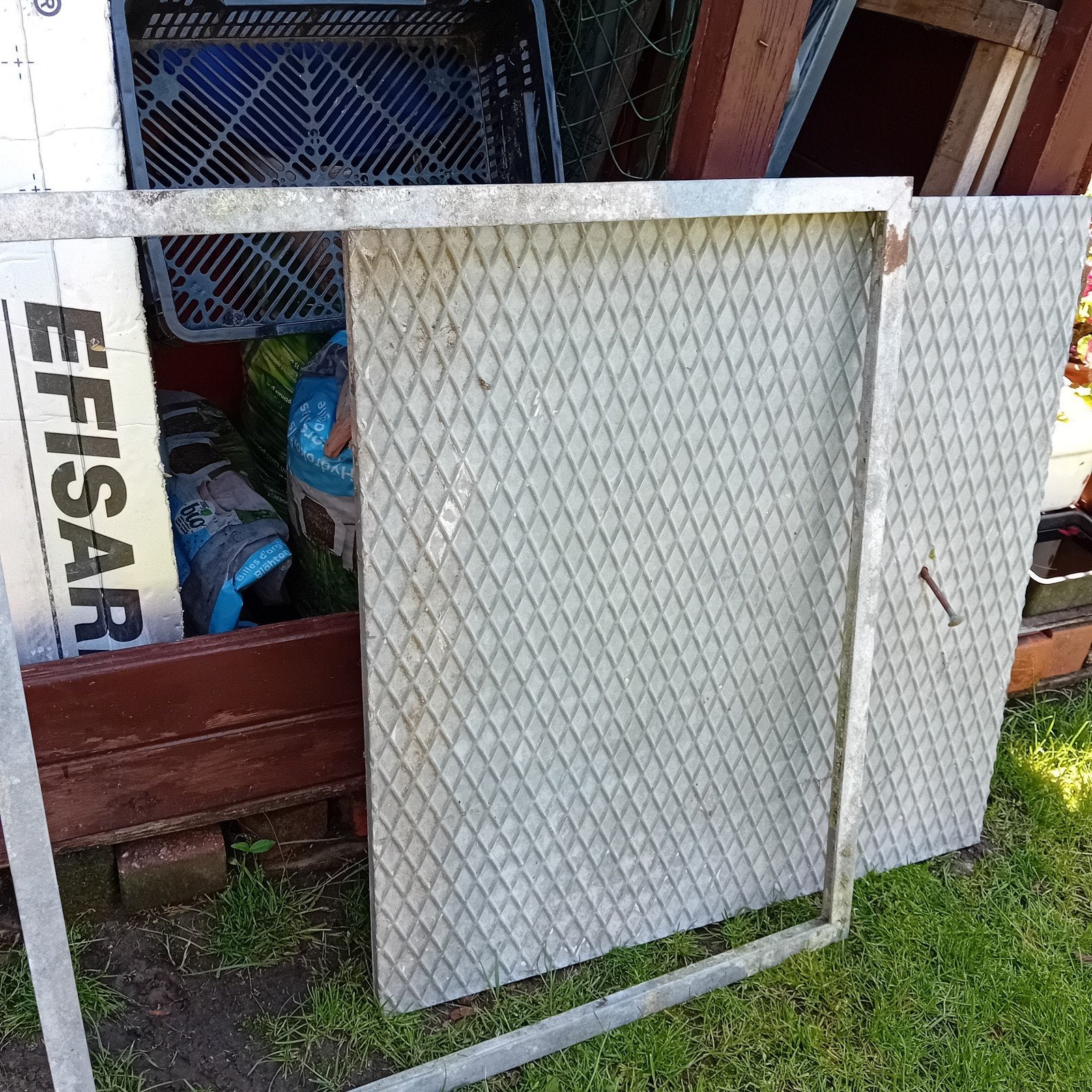 Putdeksel 80 x 80 cm, Ophalen