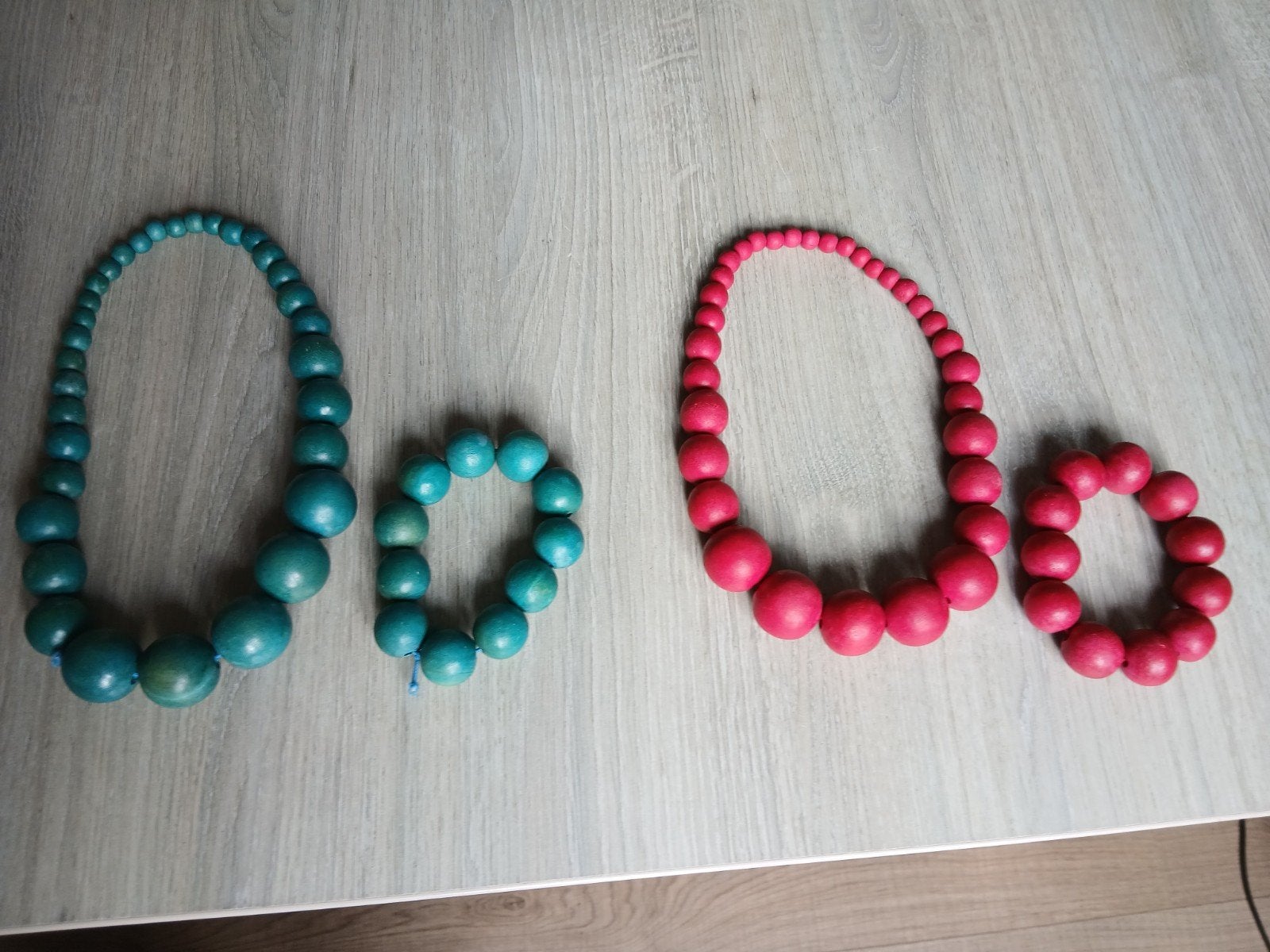 Houten halskettingen en armbanden, Handtassen en Accessoires, Ophalen of Verzenden, Armband