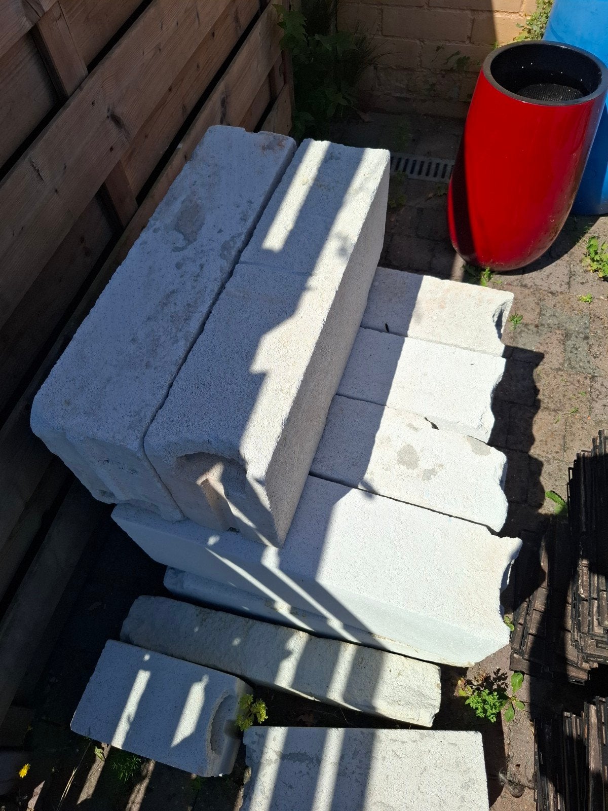 ytong blokken, Tuin en Terras, Ophalen