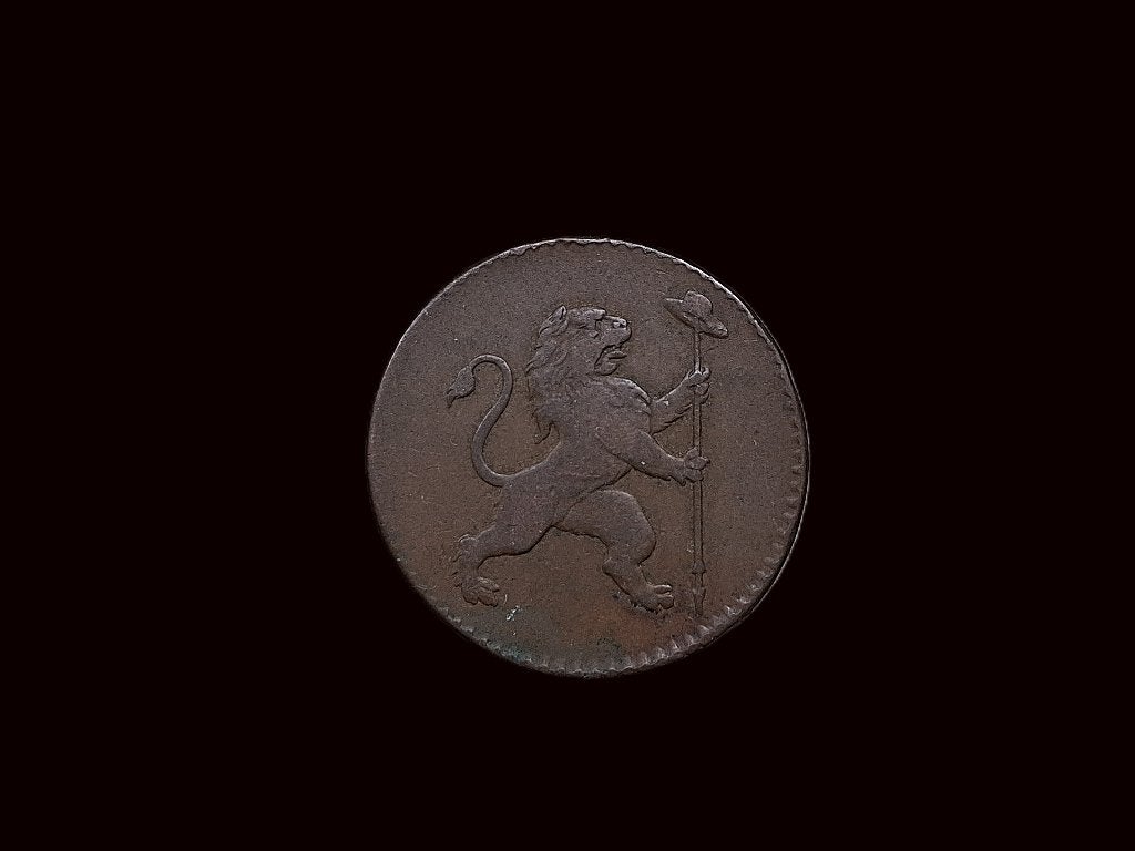 Double Liards 1790 Brabantse Revolutie, Ophalen of Verzenden, Overig