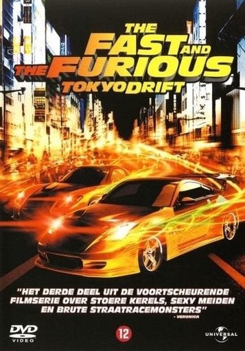 The Fast and the Furious 3: Tokyo Drift (2006) Dvd, Action, Enlèvement ou Envoi, Anglais, Néerlandais