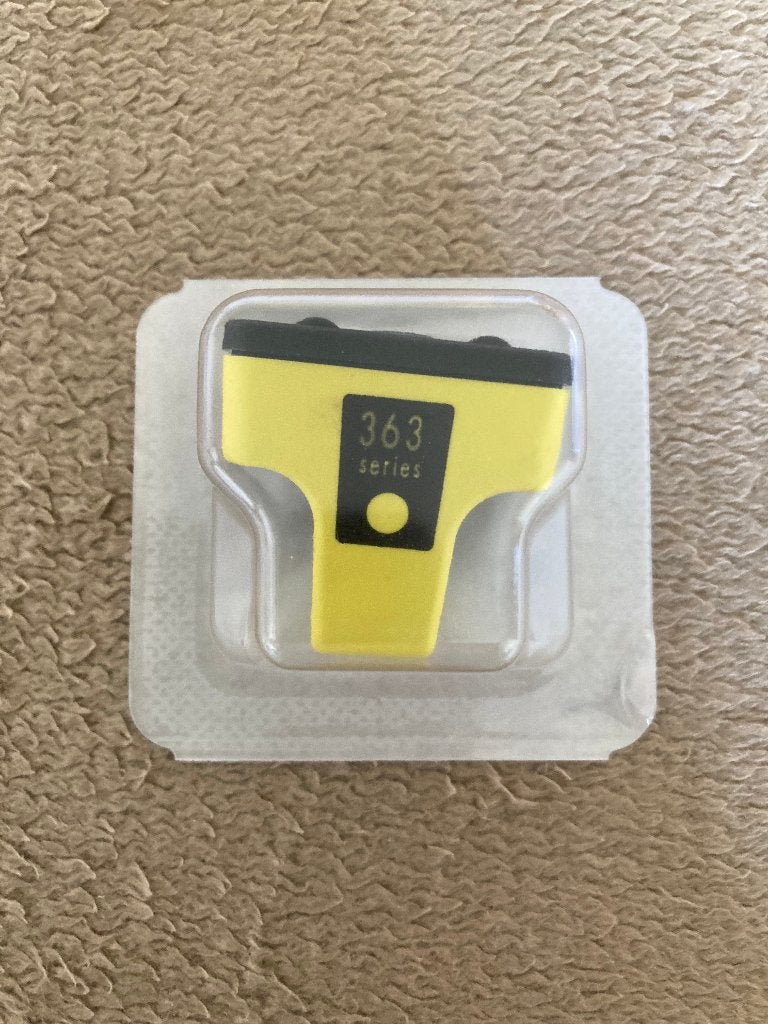 1 cartridge voor HP 363 geel (3.5 ml), Ophalen of Verzenden, Nieuw, Cartridge, HP