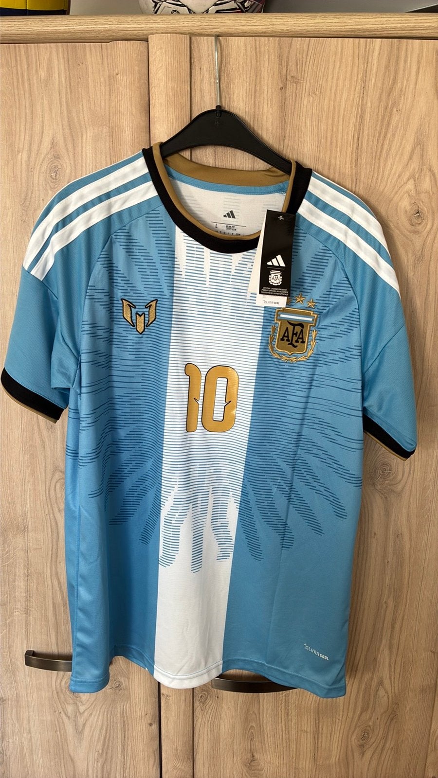 Lionel Messi x Argentina, Maat L, Ophalen of Verzenden, Nieuw, Shirt