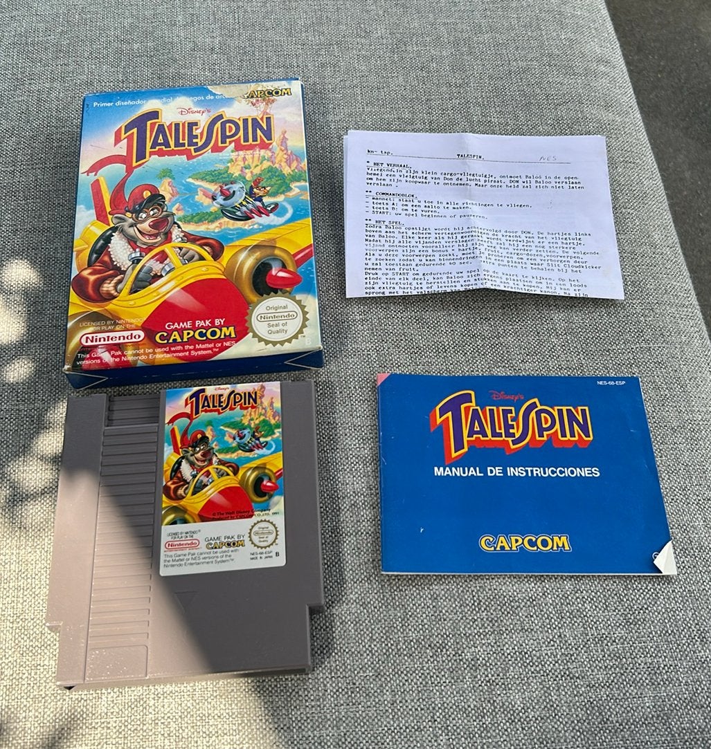 Tale spin nes, Consoles de jeu & Jeux vidéo, Jeux | Nintendo NES, Enlèvement ou Envoi, Utilisé