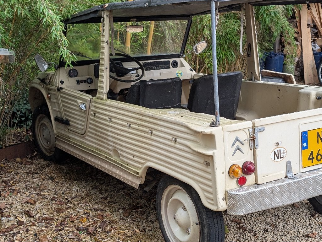 Oldtimer Mehari 2-2 citron, Autos, Cuir et Alcantara, Achat, Boîte manuelle, 2 portes