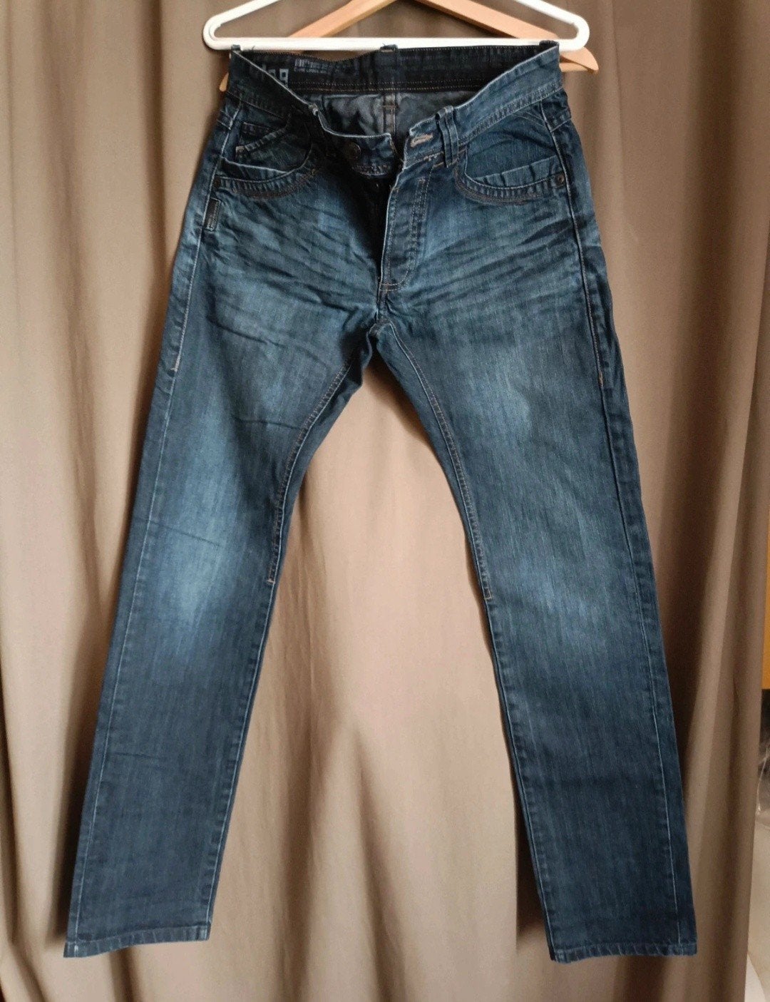 Rechte jeans voor heren, Kleding | Dames, Ophalen of Verzenden