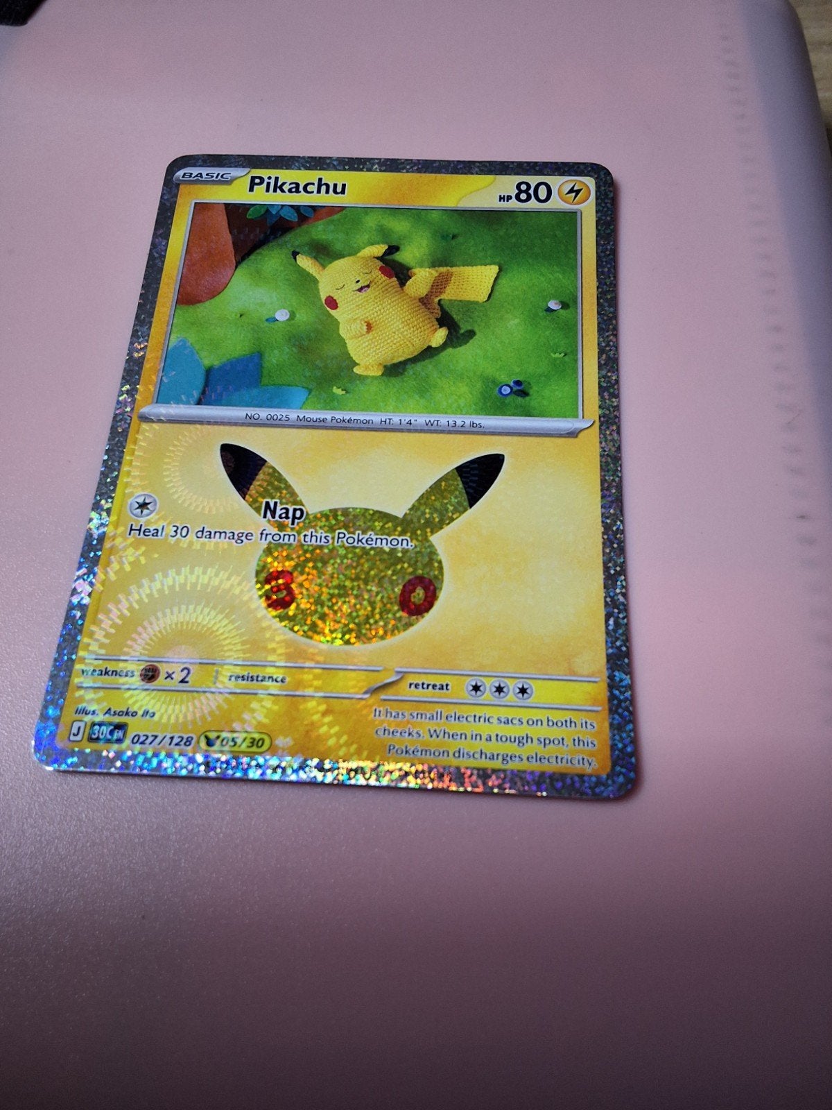 Pikachu 027/128 Holo, Hobby en Vrije tijd, Ophalen