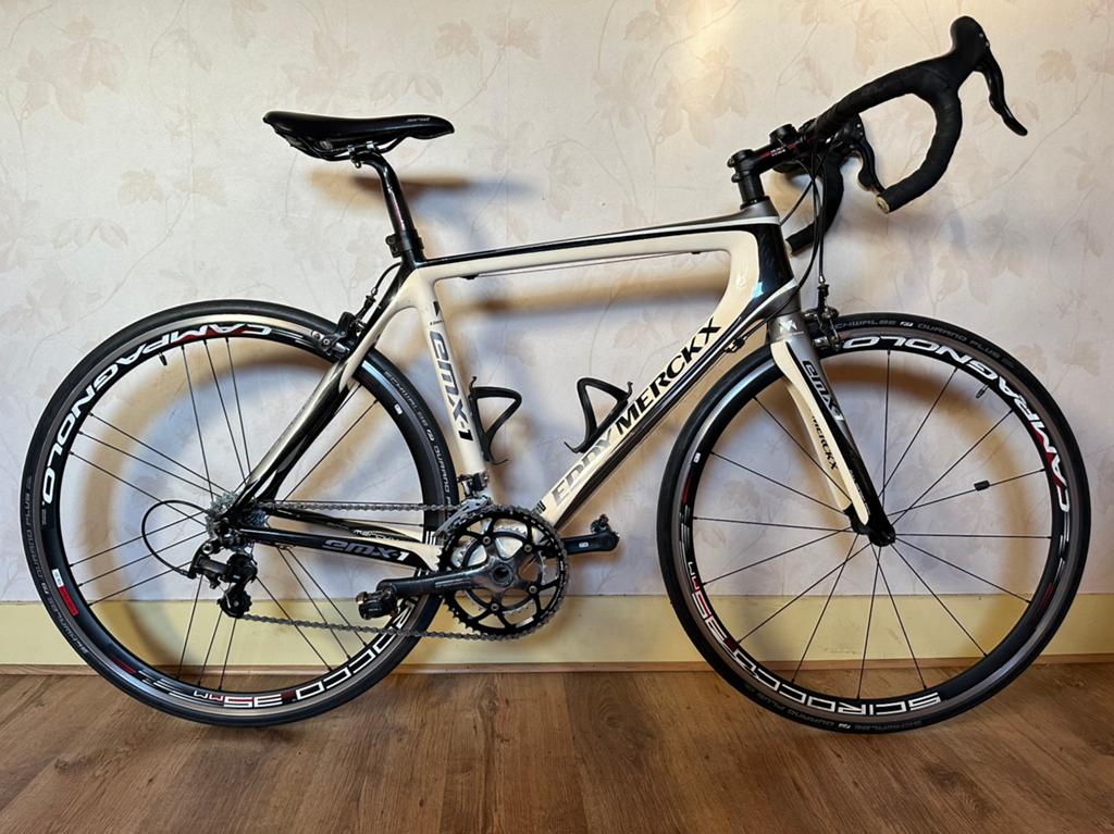 Eddy Merckx Racefiets - Carbon - Zo goed als nieuw! (53 cm), 28 inch, Carbon, Velgrem, Zo goed als nieuw