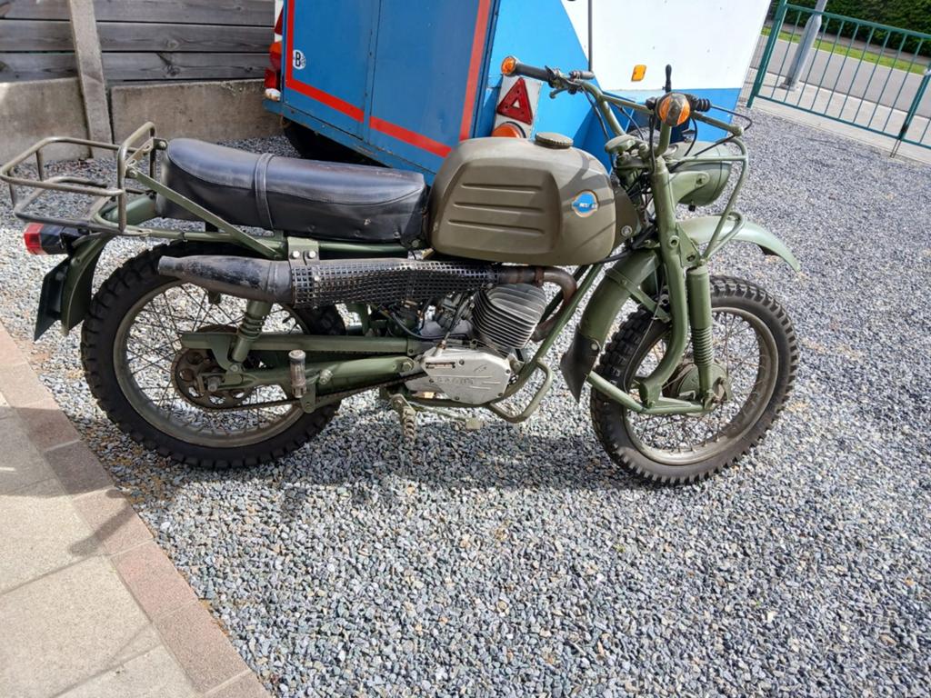 Hercules K125BW, Motoren, Gebruikt, 125 cc, Enduro, 1 cilinder