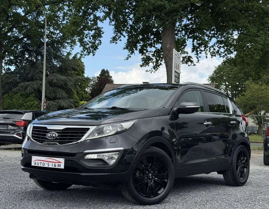 Kia Sportage 1.7 CRDi 2012 Leder Navi Camera Zetelv. Garanti, Auto's, 1490 kg, Gebruikt, Zwart, 4 cilinders