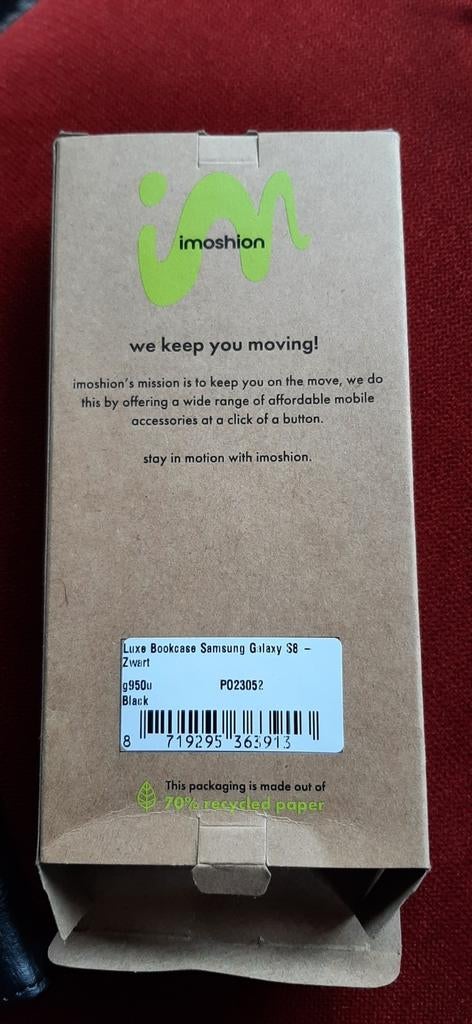 Gsm hoesje samsung galaxy s8, Enlèvement