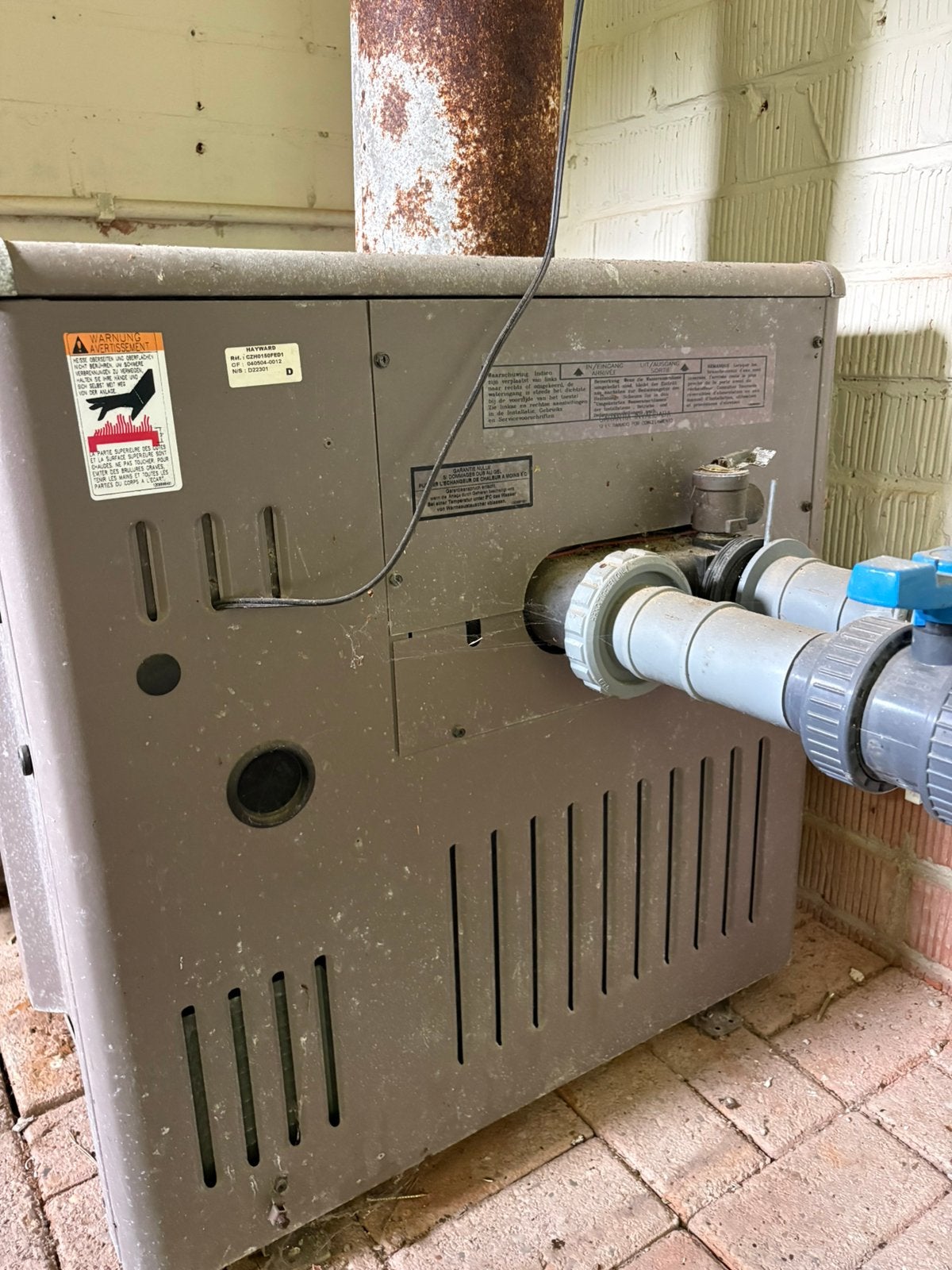 Hayward H150 gasketel, pomp & zandfilter - zelf af te breken, Ophalen, Gebruikt
