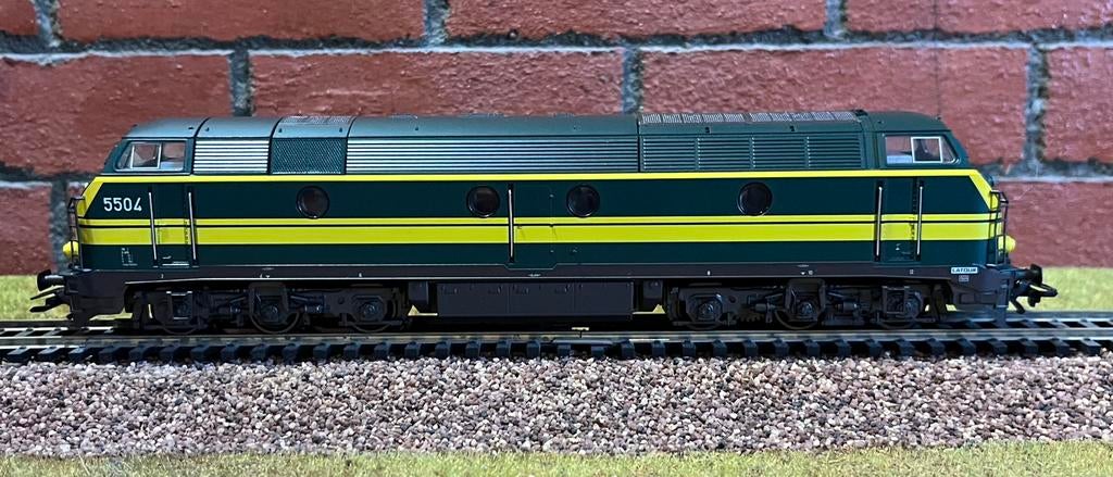 Marklin HO 3467 Serie 55 SNCB AC Delta Mint, Enlèvement ou Envoi, Courant alternatif, Comme neuf, Locomotive