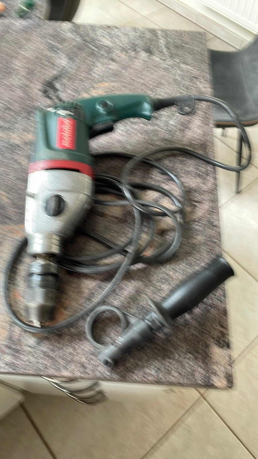 Metabo klopboormachine, Doe-het-zelf en Bouw, Klopboormechanisme, Ophalen, Boormachine, Gebruikt