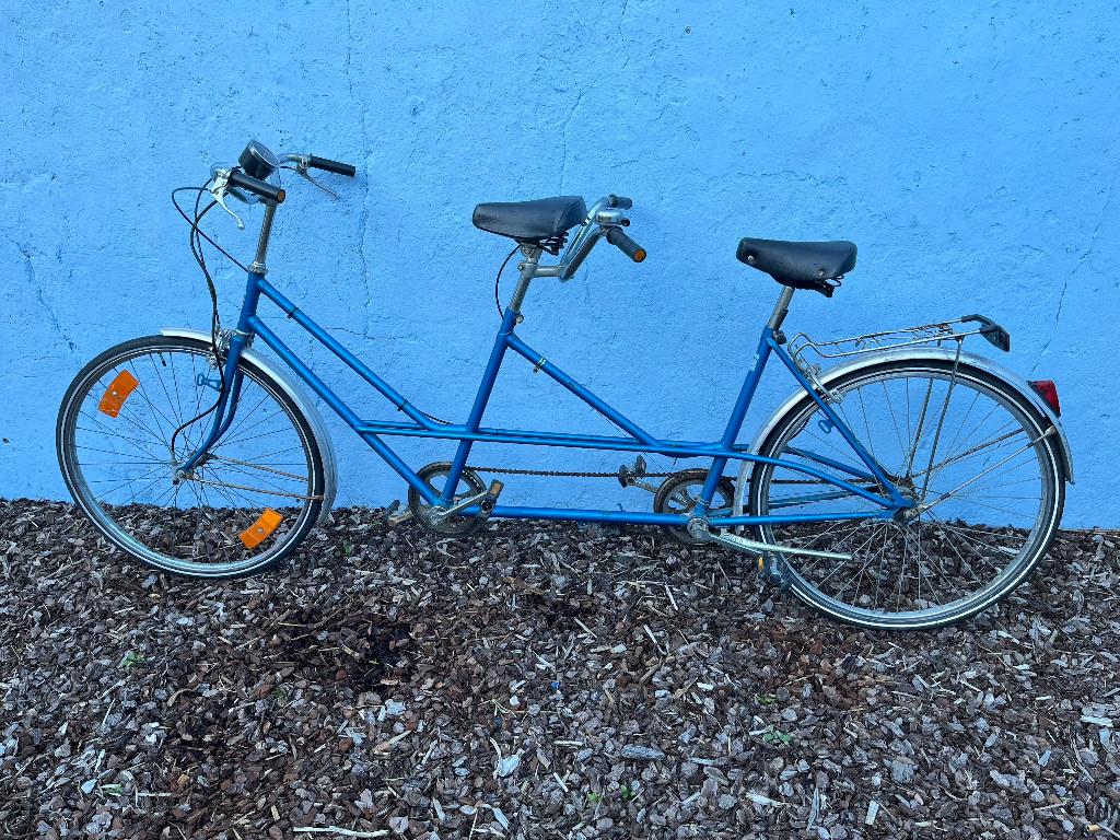 Tandem fiets, Enlèvement, Utilisé, Moins de 10 vitesses, Bertin
