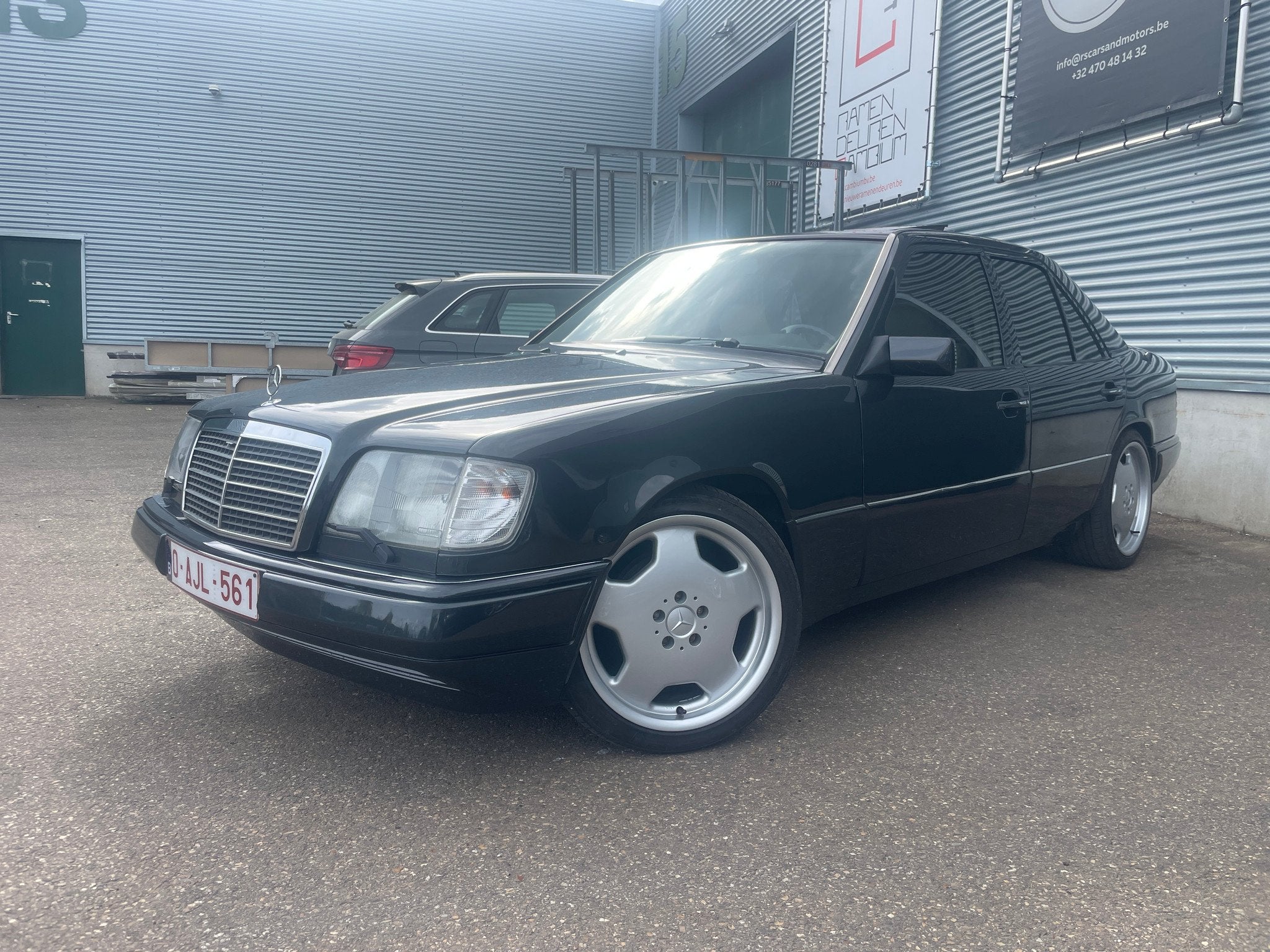 Mercedes-Benz E-Klasse 280 W124/Old Timer/Dikke Auto/Airco/T, Cuir, Achat, Beige, Entreprise