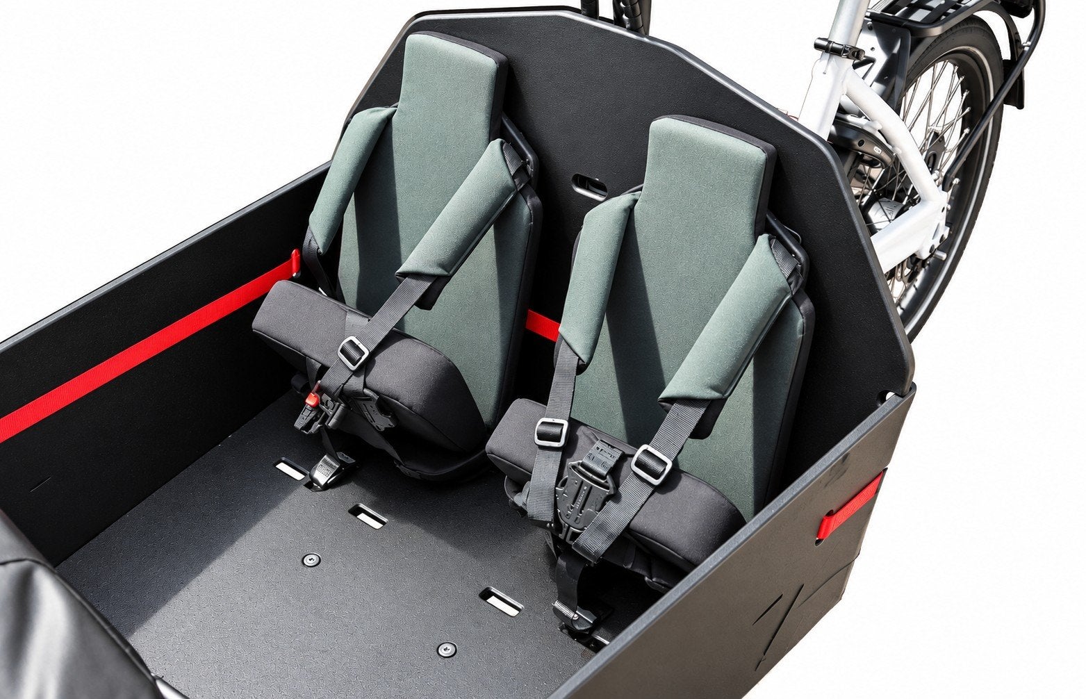 Riese & Müller Cargo bike, Elektrisch, Zo goed als nieuw, 2 kinderen, Schijfrem