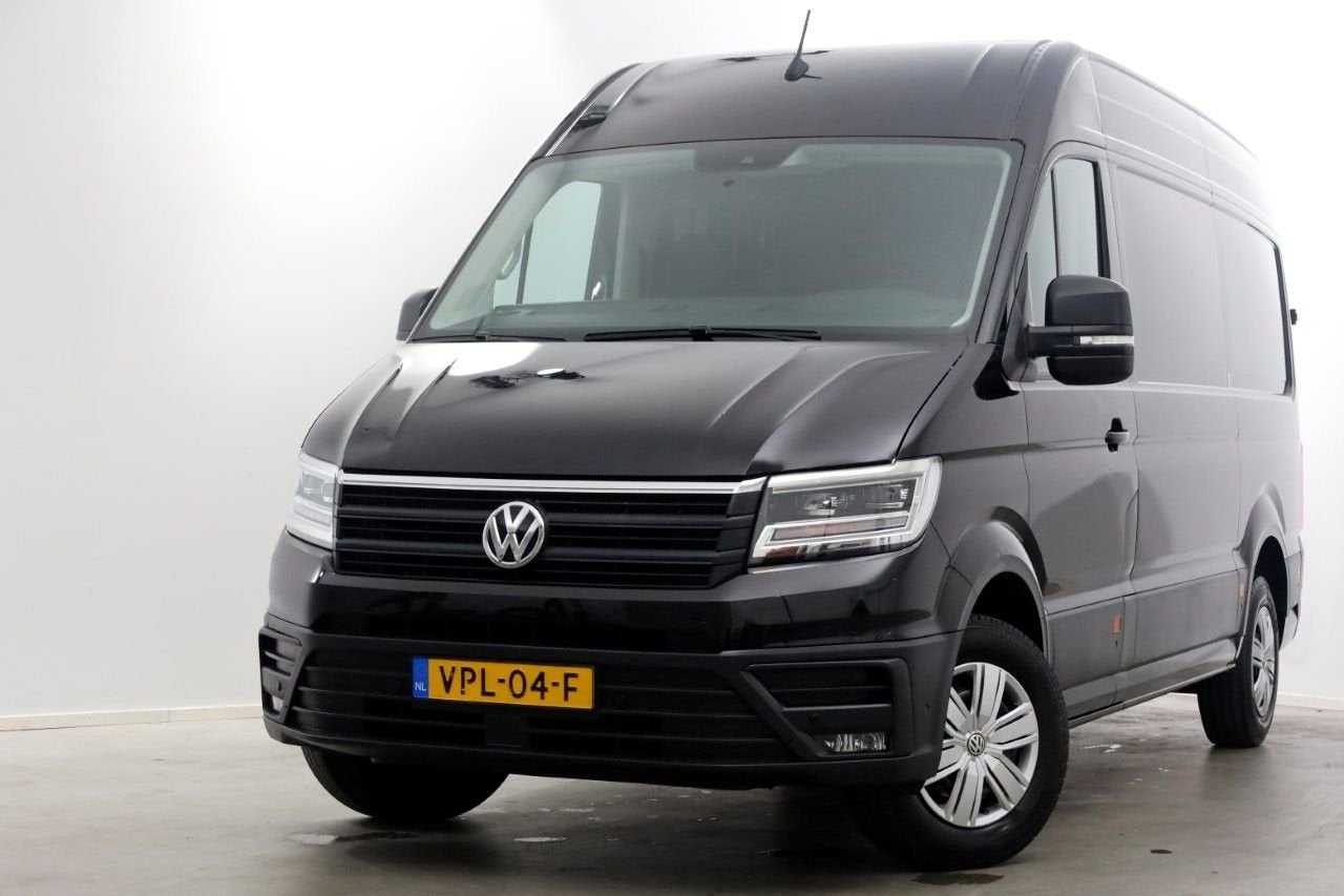 Volkswagen Crafter 35 2.0 TDI 140pk L3H3 (L2H2) Highline LED, Electronic Stability Program (ESP), Zwart, Bedrijf, Onderhoudsboekje