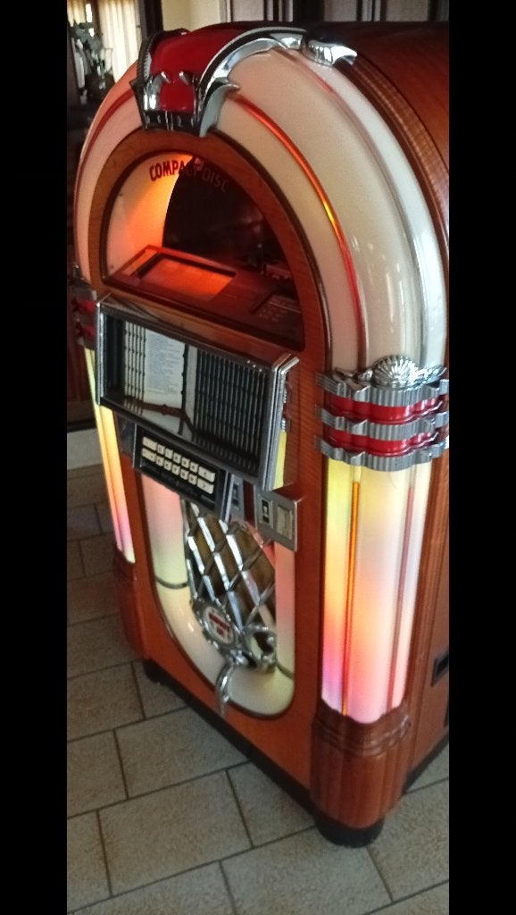 Vintage Jukebox Rowe AMI CD-RN  incl 100CDs, Verzamelen, Automaten | Jukeboxen, Zo goed als nieuw, Ami, 1970 tot heden, Ophalen