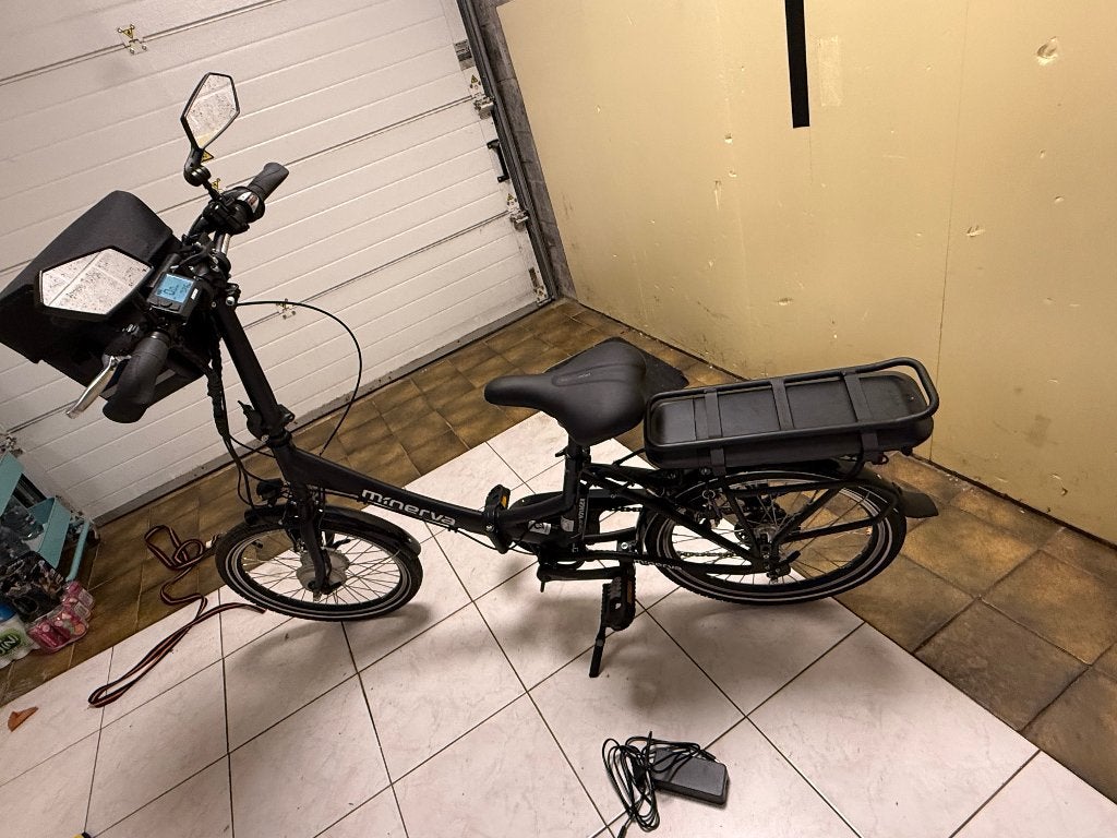 Vélo pliant électrique Minerva, Vélos & Vélomoteurs, Enlèvement, Comme neuf, Autres marques