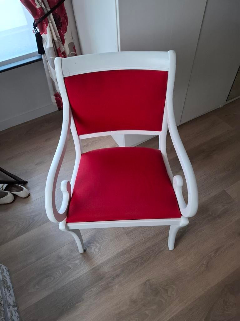 Armleunstoel - Sinterklaas stoel, Ophalen, Stof
