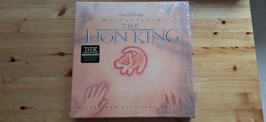 Laserdisc Box , The Lion king , nieuw, Ophalen of Verzenden