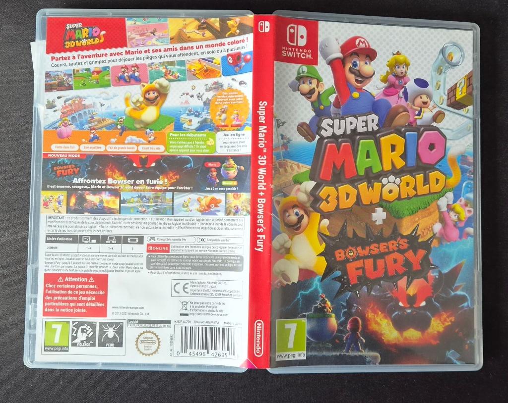 Super Mario 3D World + Bowser's Fury CIB, Consoles de jeu & Jeux vidéo, Jeux | Nintendo Switch, Enlèvement ou Envoi, À partir de 7 ans