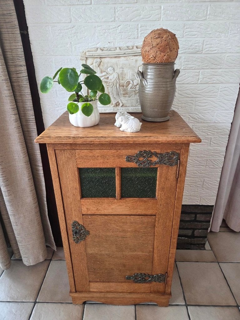 Massief Eiken Archiefkast 100-120 jaar oud, Antiek en Kunst, Ophalen