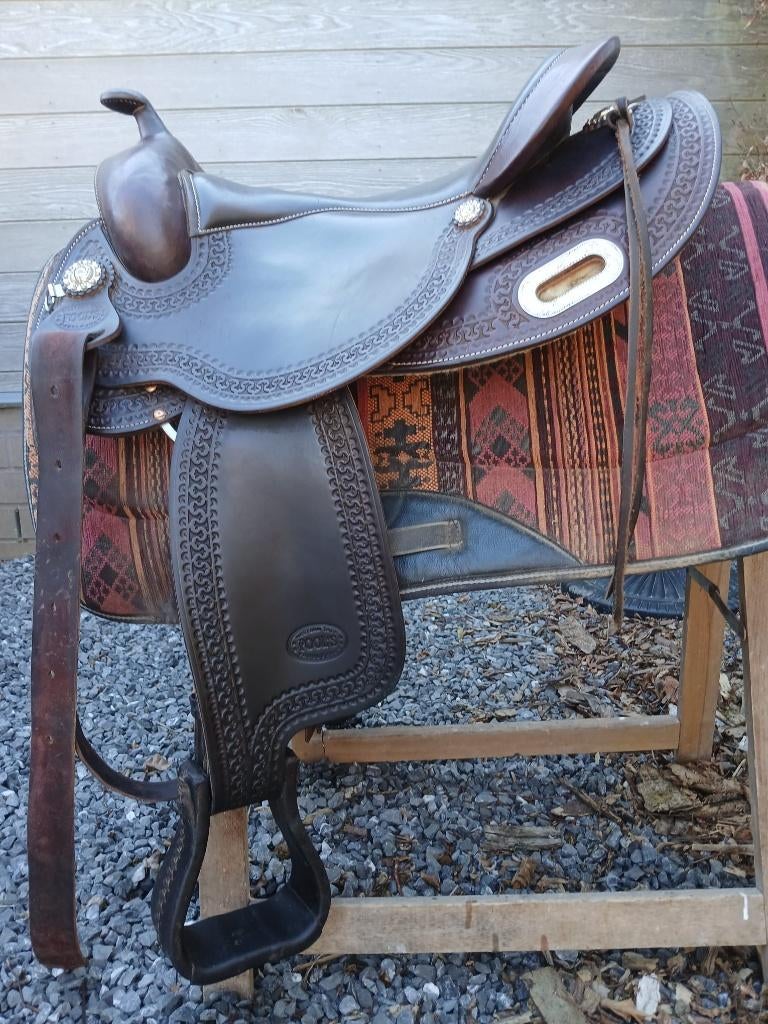 Selle western pools, Enlèvement, Utilisé, Western