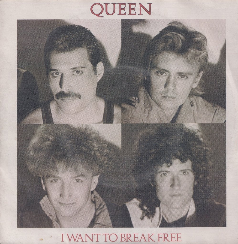 Queen – I want to break free / Machines - Single, Gebruikt, 7 inch, Single, Ophalen of Verzenden